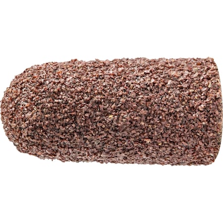 Pferd 7/16" x 1" POLICAP Abrasive Cap - Shape L - Aluminum Oxide - 60 Grit 46056
